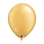 metallic gold balloon