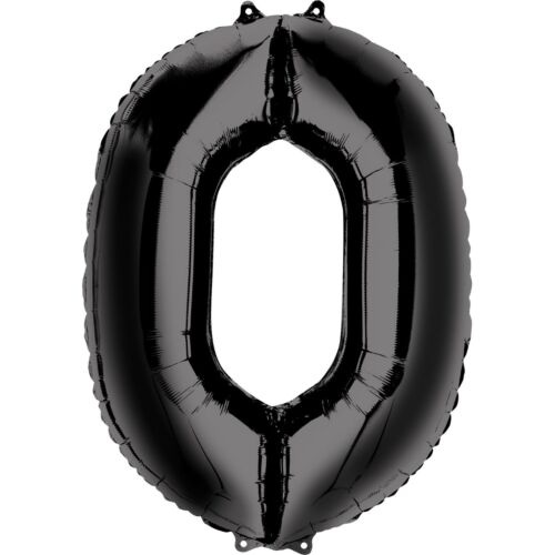 Black Jumbo number balloon