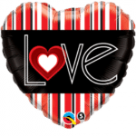 Foil Love Heart Balloon
